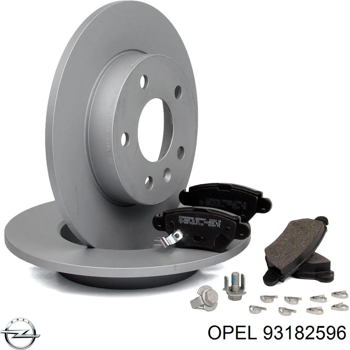 1515022 Opel диск гальмівний задній