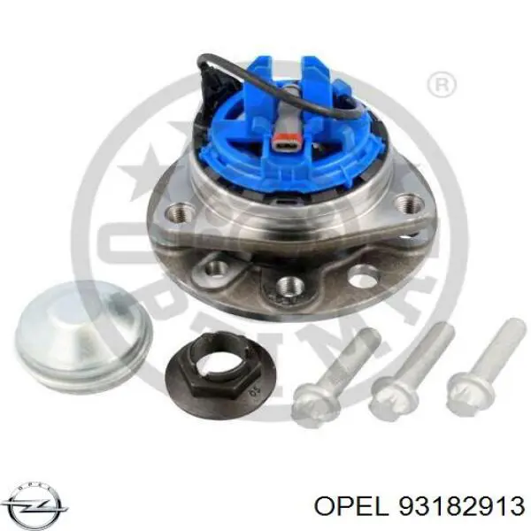 93182913 Opel Маточина (передня)