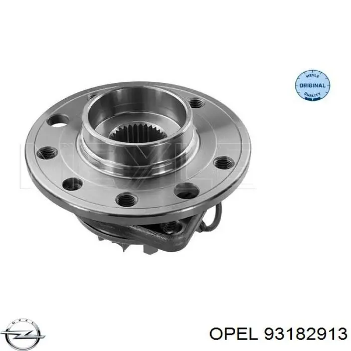 Маточина колеса передня Opel 93182913 ціна, від 78.99 USD