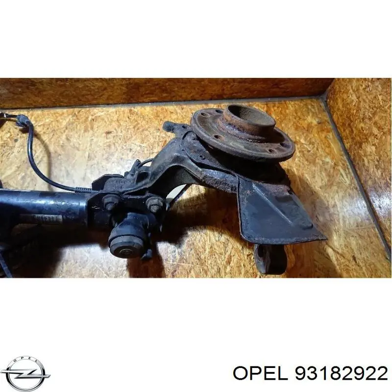 Купити 93182922 Opel Гвинтова пружина підвіска