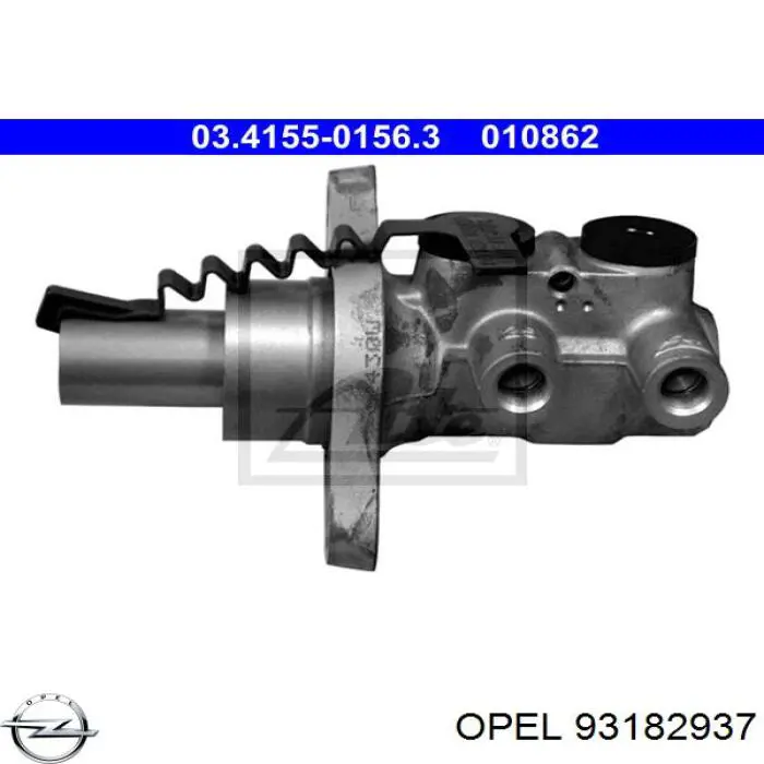 93182937 Opel Циліндр гальмівний, головний