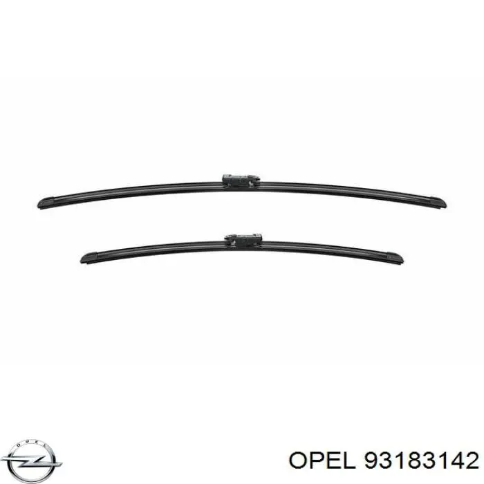 Щітка-двірник лобового скла, водійська Opel 93183142 ціна, від 14.92 USD