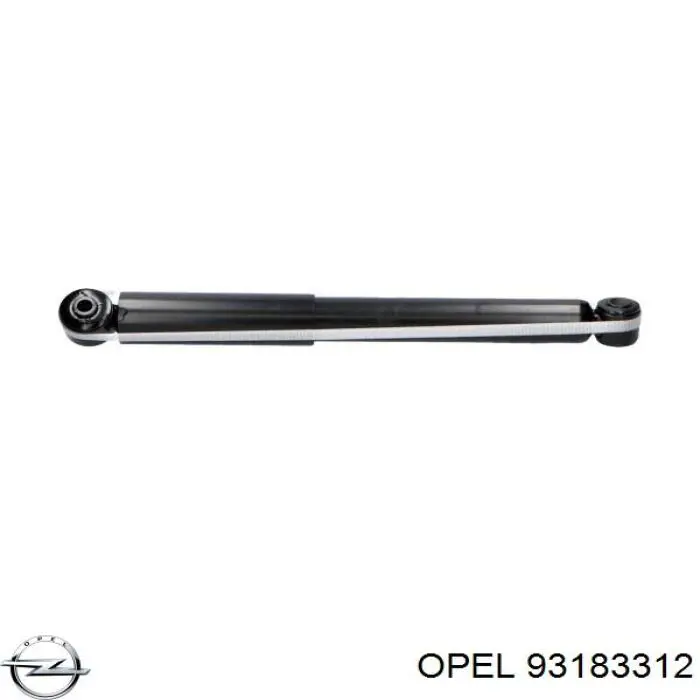 Купити 93183312 Opel Стійка амортизатора задня