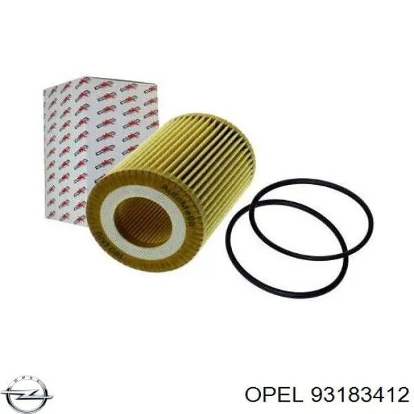 Масляний фільтр 93183412 Opel