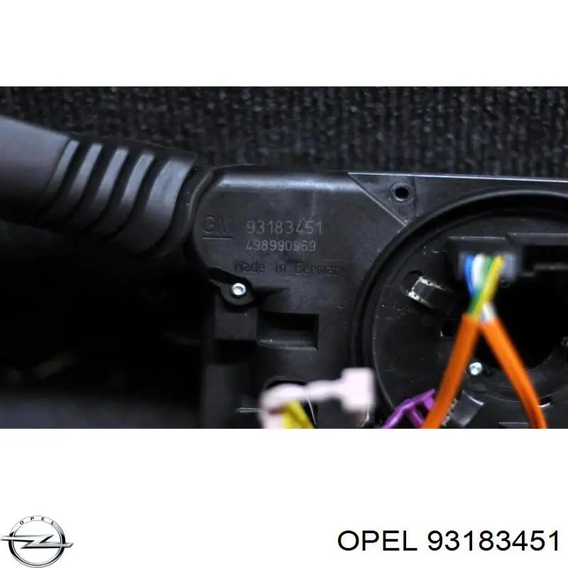 Купити 93183451 Opel Перемикач підрульовий, центральна частина