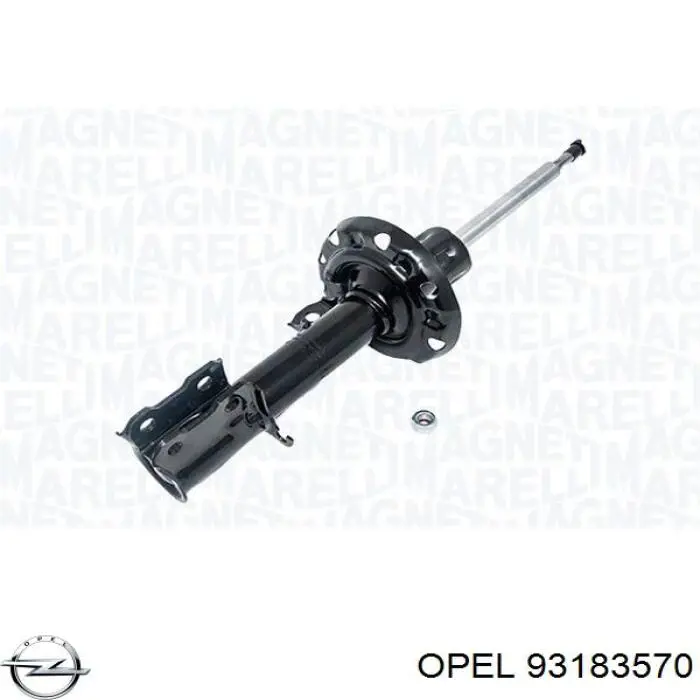 Купити 93183570 Opel Амортизатор передній, правий