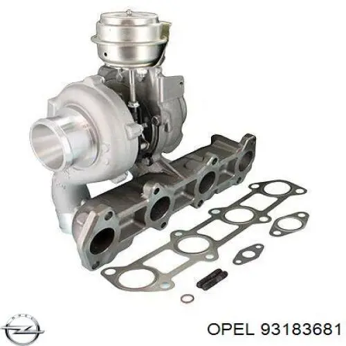 Турбіна Opel 93183681 ціна, від 263.15 USD