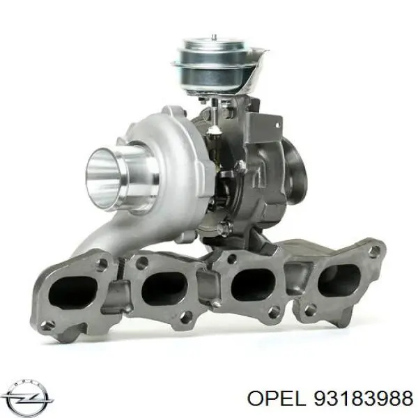 Турбіна Opel 93183988 ціна, від 154.67 USD