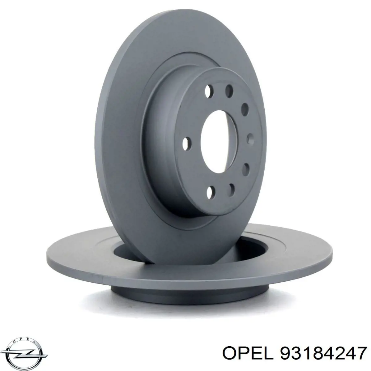 Гальмівні диски 93184247 Opel