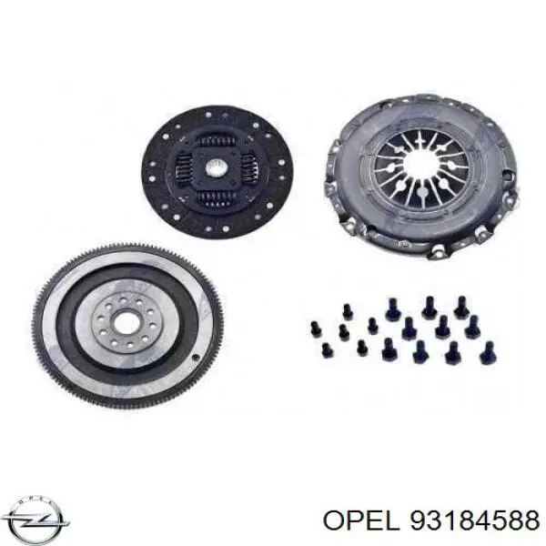 Купити 93184588 Opel Маховик із зубчастим ободом в зборі