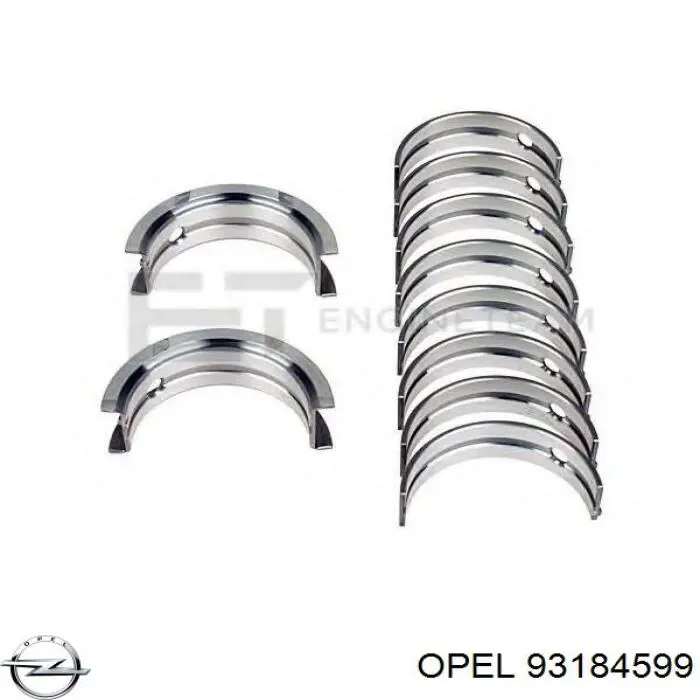  Opel 93184599 ціна, від 11.54 USD