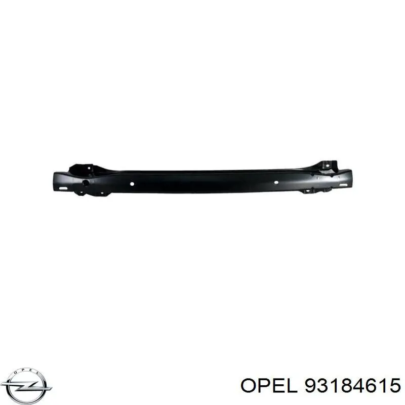 93184615 Opel Кронштейн підсилювача переднього бампера