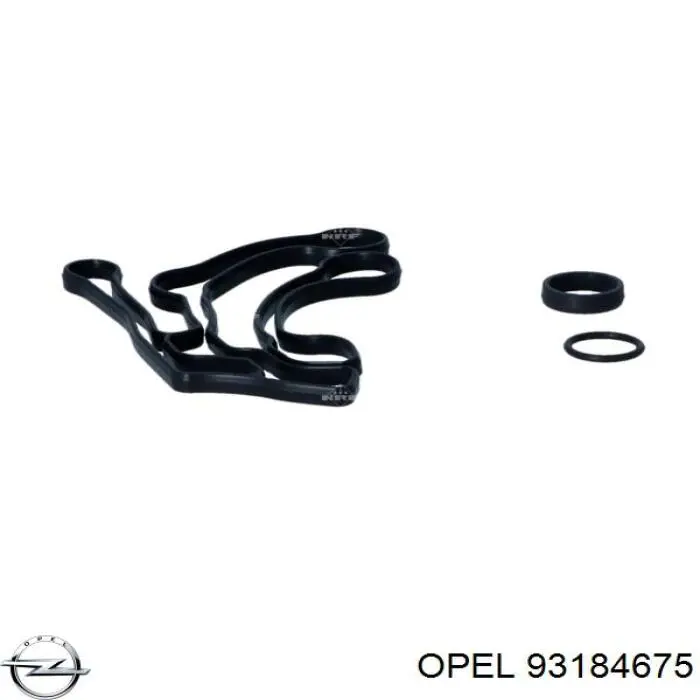 Радіатор масляний (холодильник), під фільтром 93184675 Opel