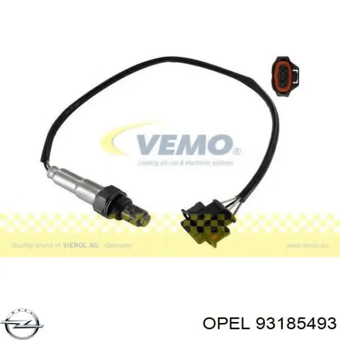 Купити 93185493 Opel Лямбда-зонд, датчик кисню після каталізатора