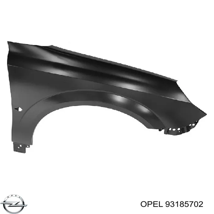 93185702 Opel Крило переднє праве