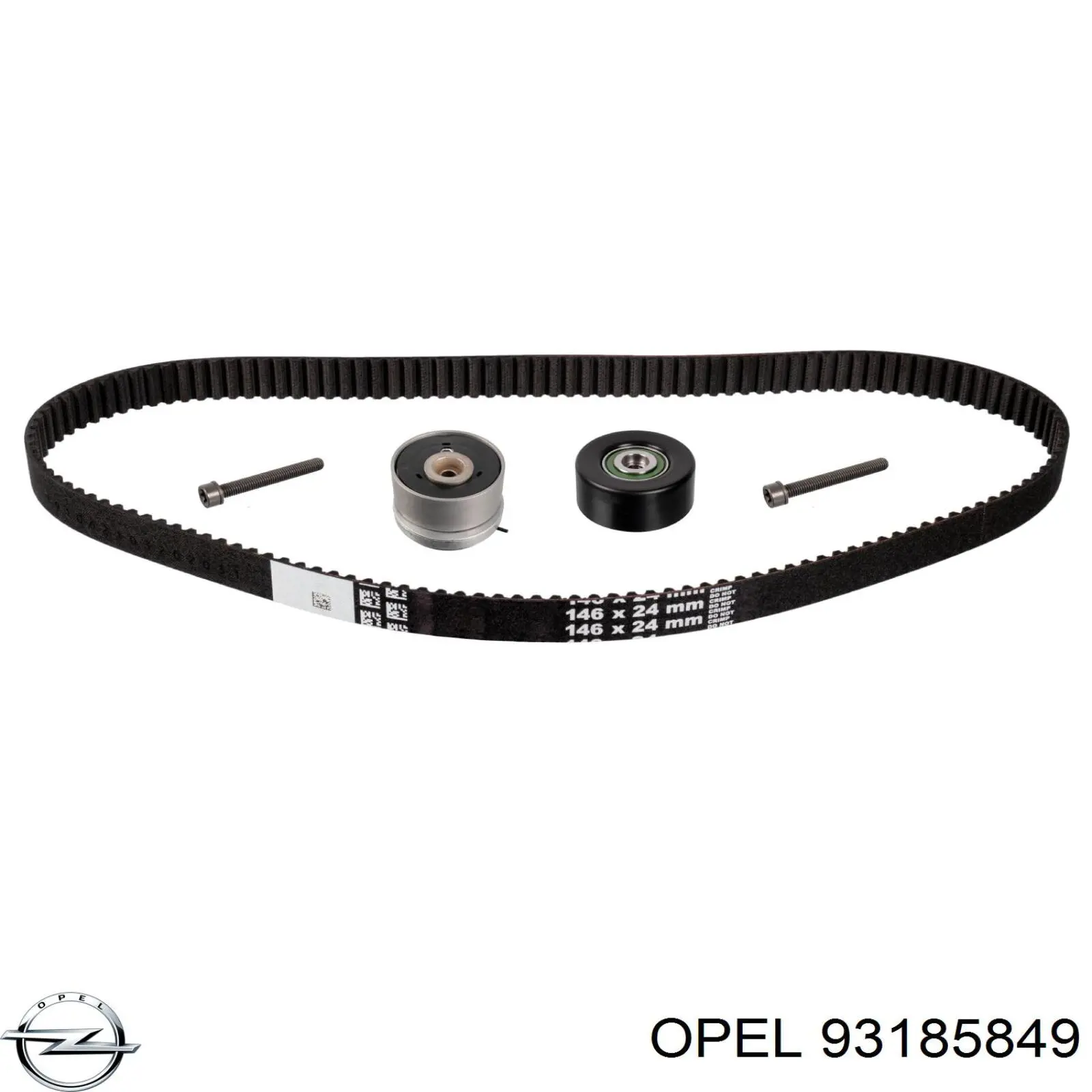 Купити 93185849 Opel ГРМ ремень