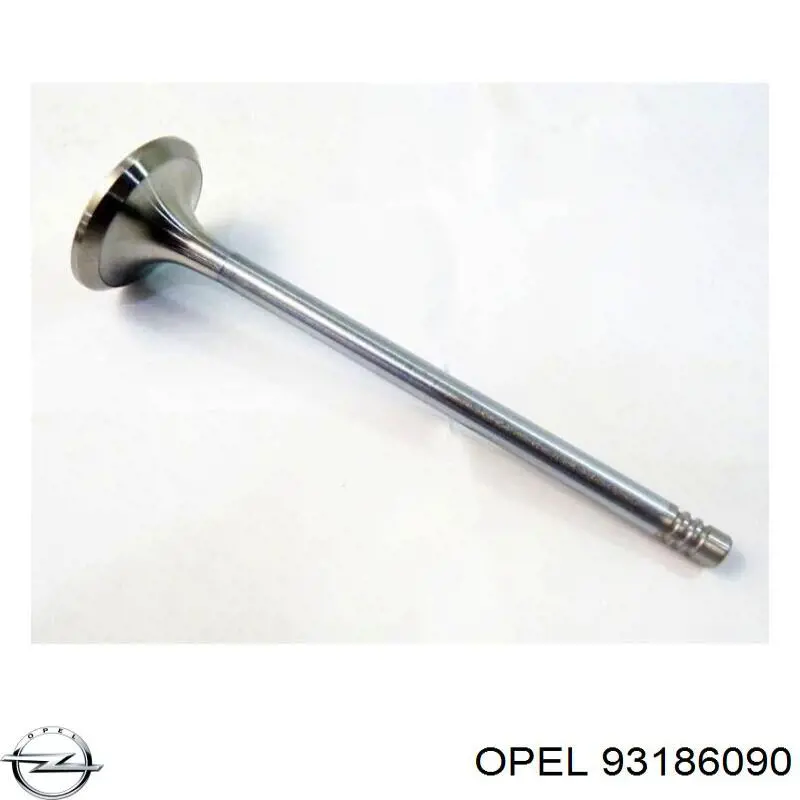 93186090 Opel Клапан впускний