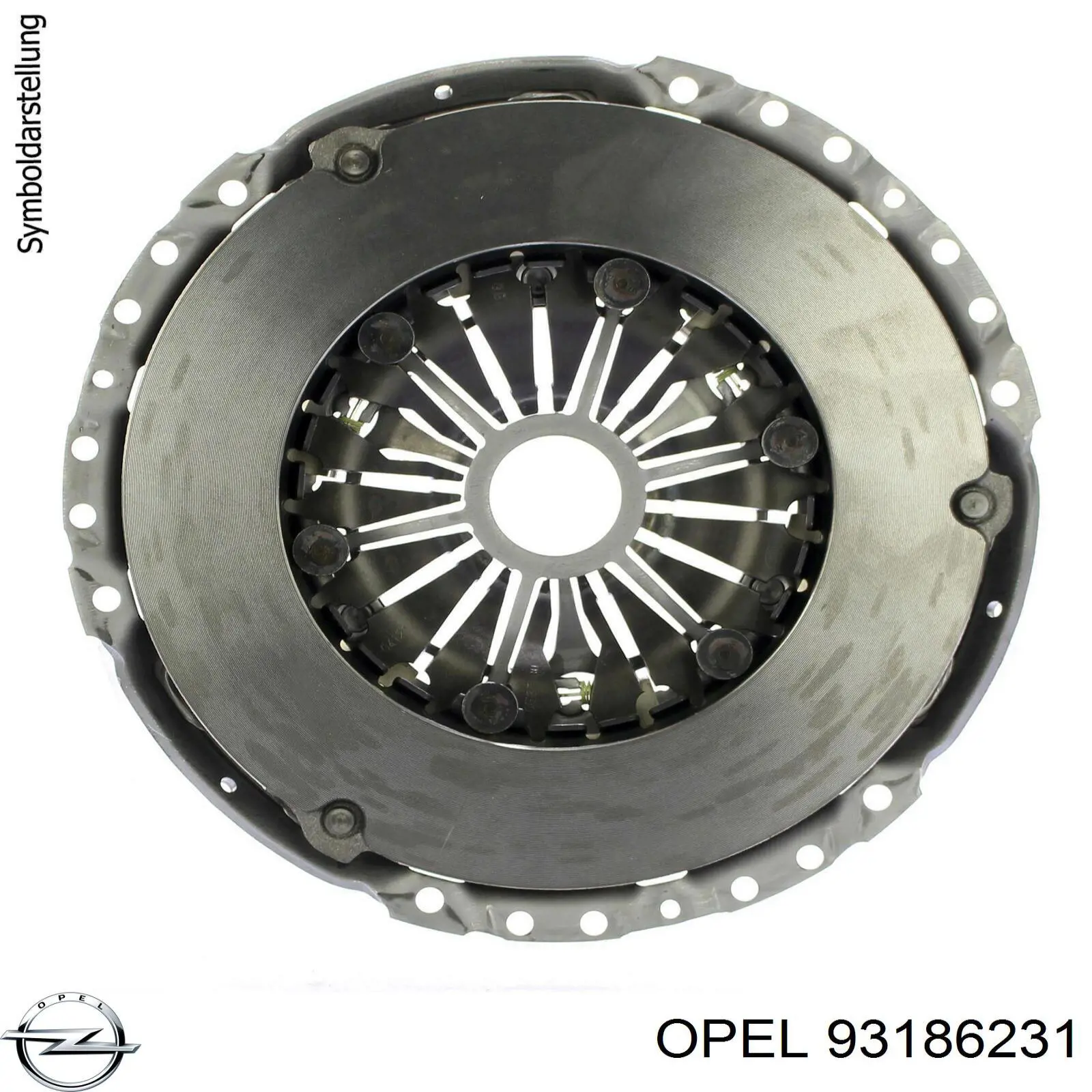 Зчеплення Opel 93186231 ціна, від 21.88 USD