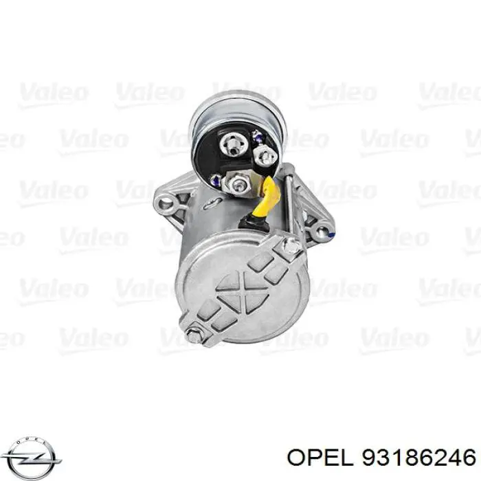 Стартер Opel 93186246 ціна, від 39.37 USD