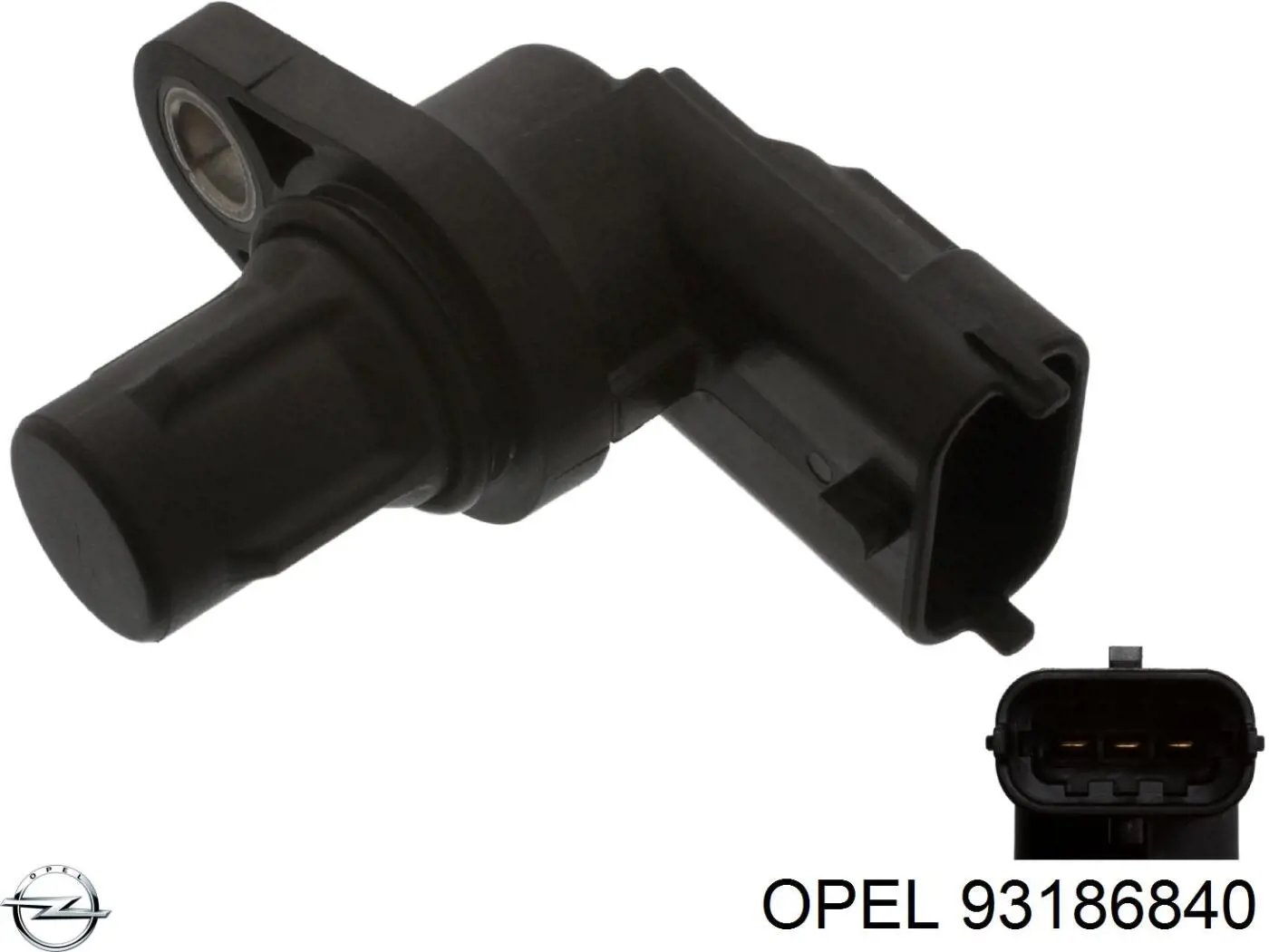 93186840 Opel Датчик розподільного вала