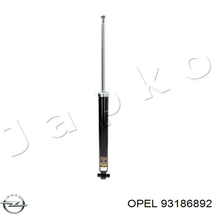 Купити 93186892 Opel Стійка амортизатора задня