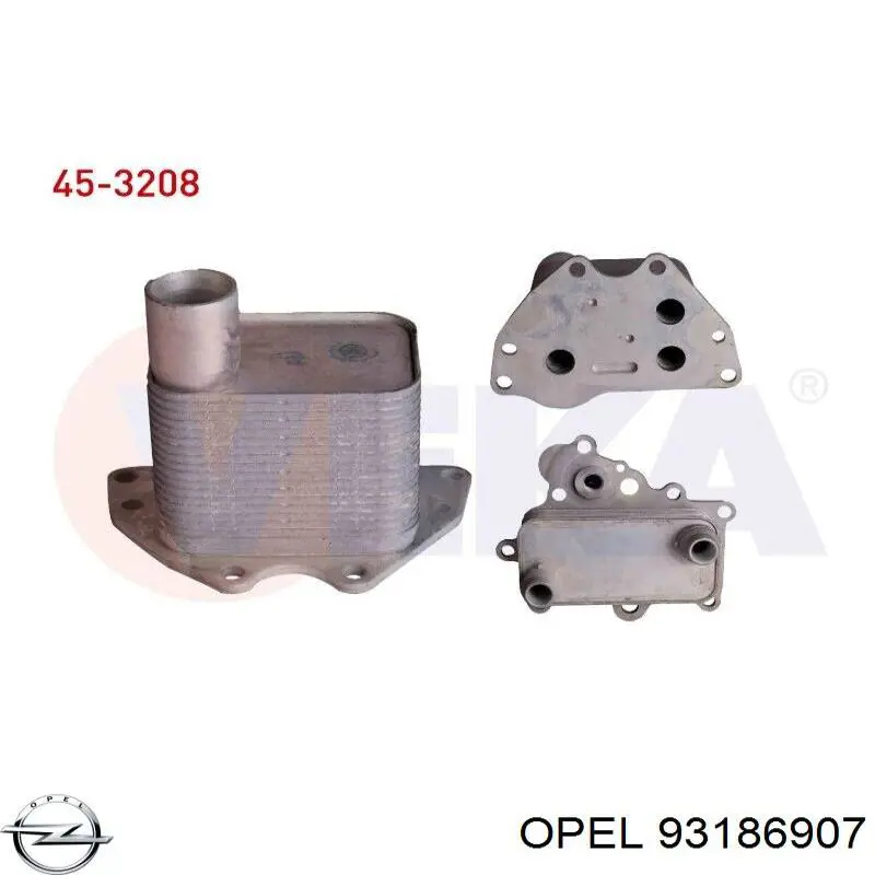 Купити 93186907 Opel Комплект прокладок двигуна, верхній