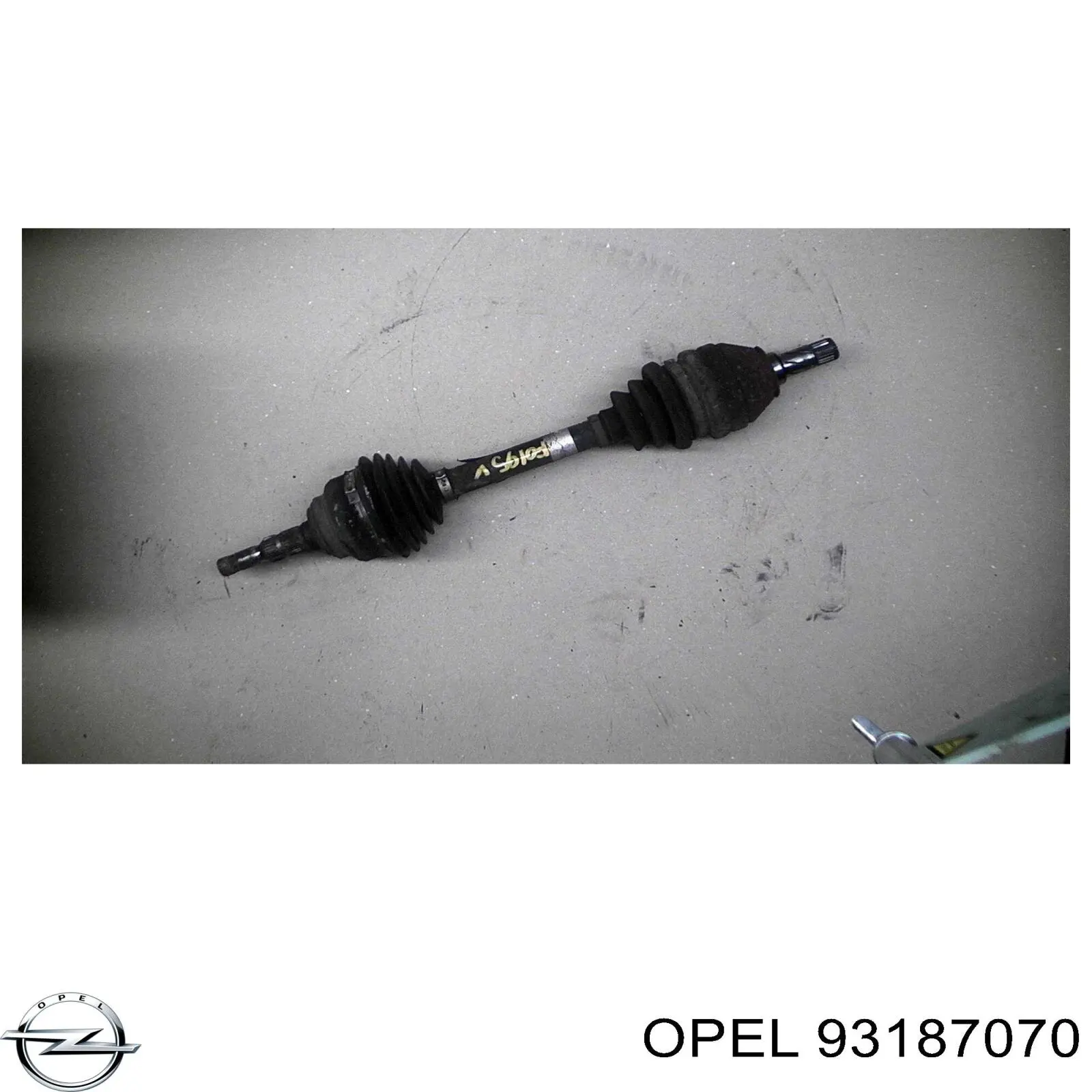Привід передній лівий Opel 93187070 ціна, від 84.70 USD
