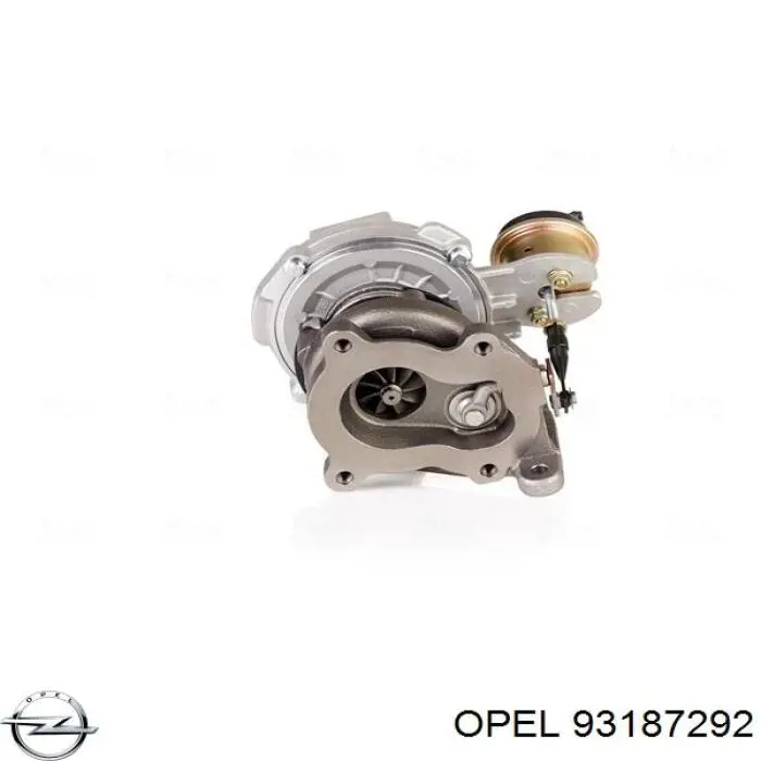 93187292 Opel Турбонаддув