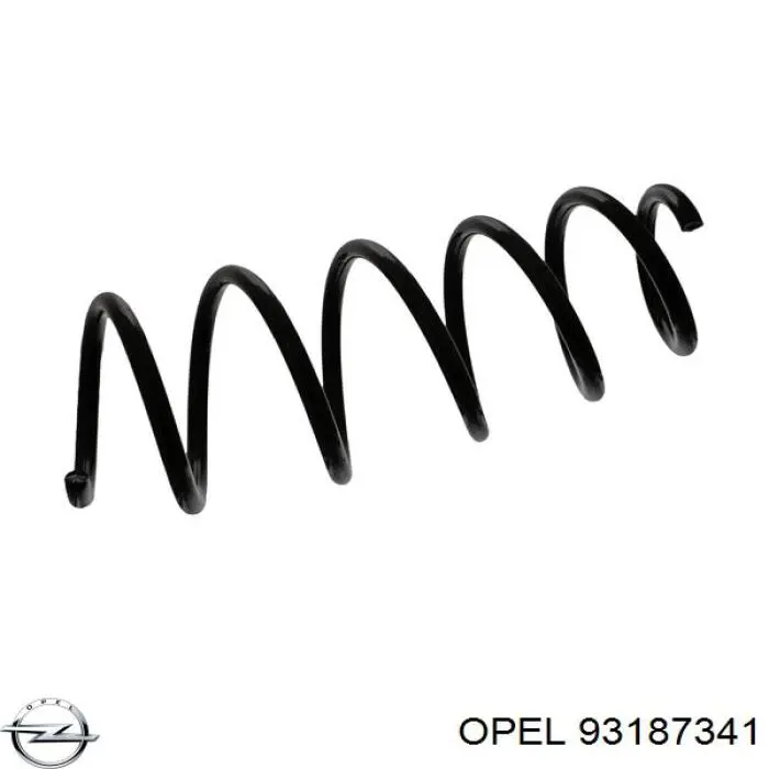 Купити 93187341 Opel Гвинтова пружина підвіска