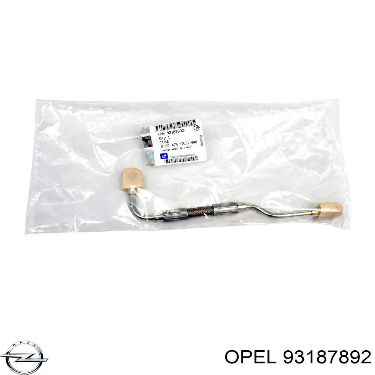 Подача масляна труба Opel 860474