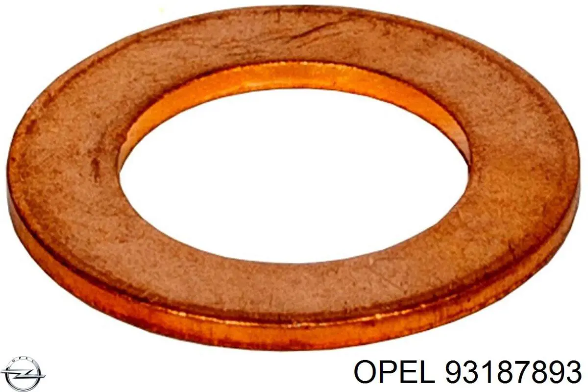 93187893 Opel Болт трубки турбіни подачі масла