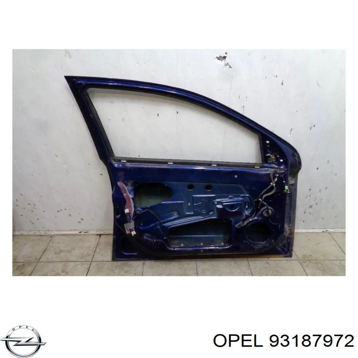 Водійські двері Opel 0124085