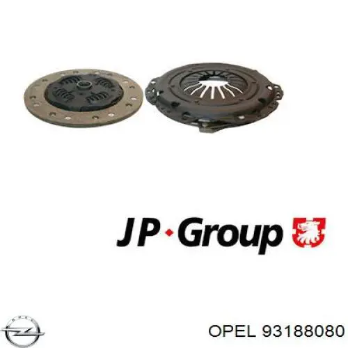 Комплект зчеплення (3 частини) Opel 93188080 ціна, від 101.86 USD