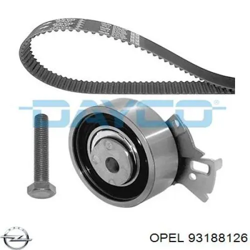 Комплект ГРМ 93188126 Opel