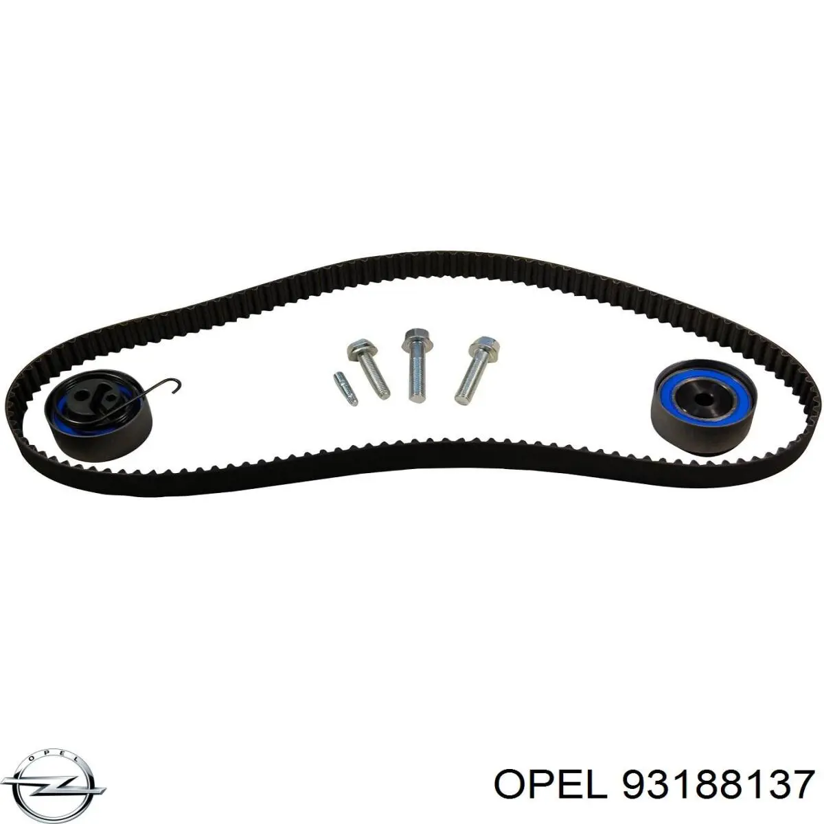 93188137 Opel Ремінь ГРМ, комплект