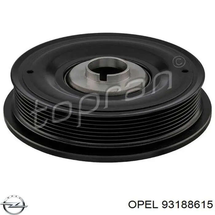 Шків колінвала 93188615 Opel