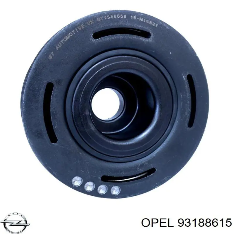 93188615 Opel Демпфер колінвалу