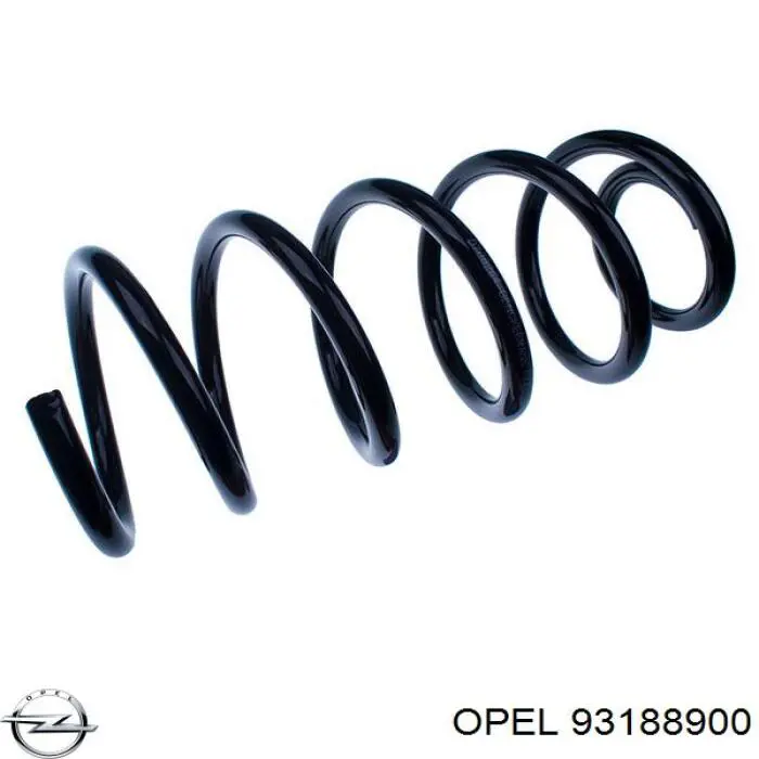 93188900 Opel Пружина підвіски задня