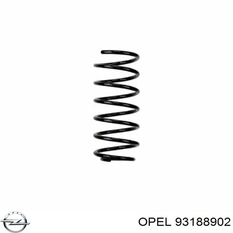 Пружина задня Opel 93188902 ціна, від 28.76 USD
