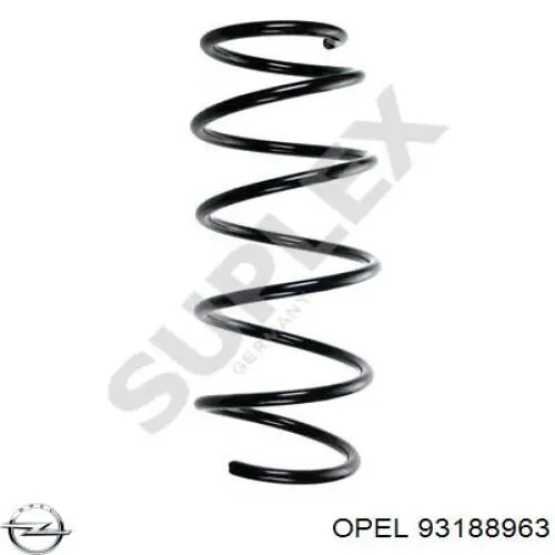 Пружина передня Opel 312307 ціна, від 28.25 USD