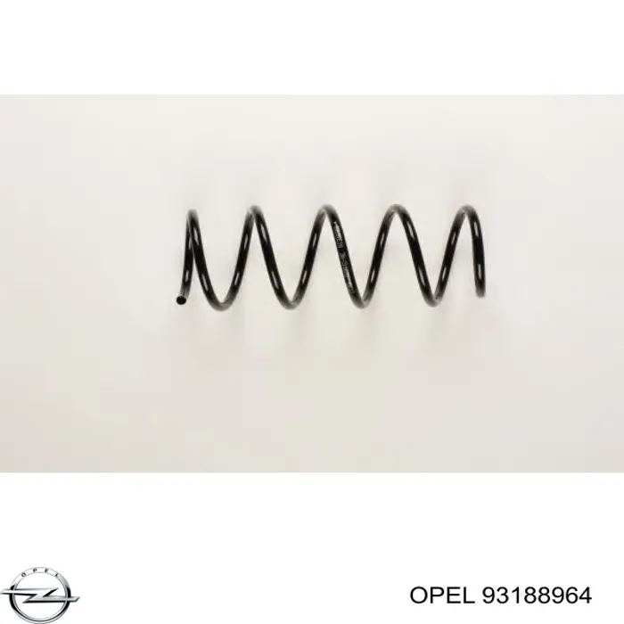 Пружина передня Opel 93188964 ціна, від 19.26 USD