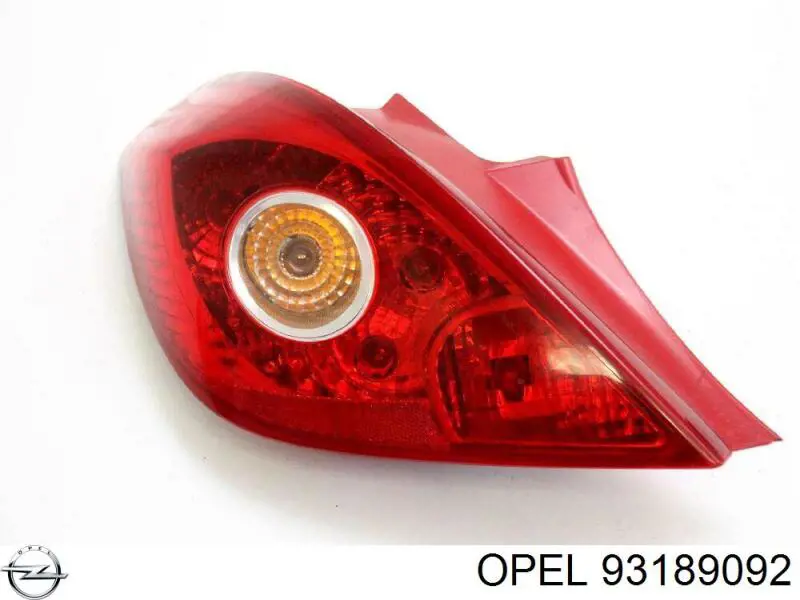 Ліхтар задній лівий Opel 93189092 ціна, від 44.14 USD