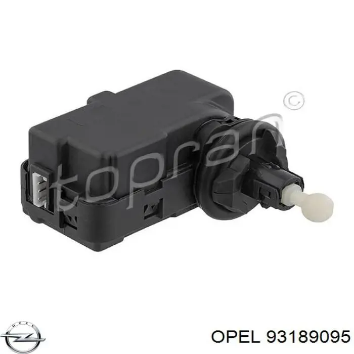 93189095 Opel Двигун корректора фари