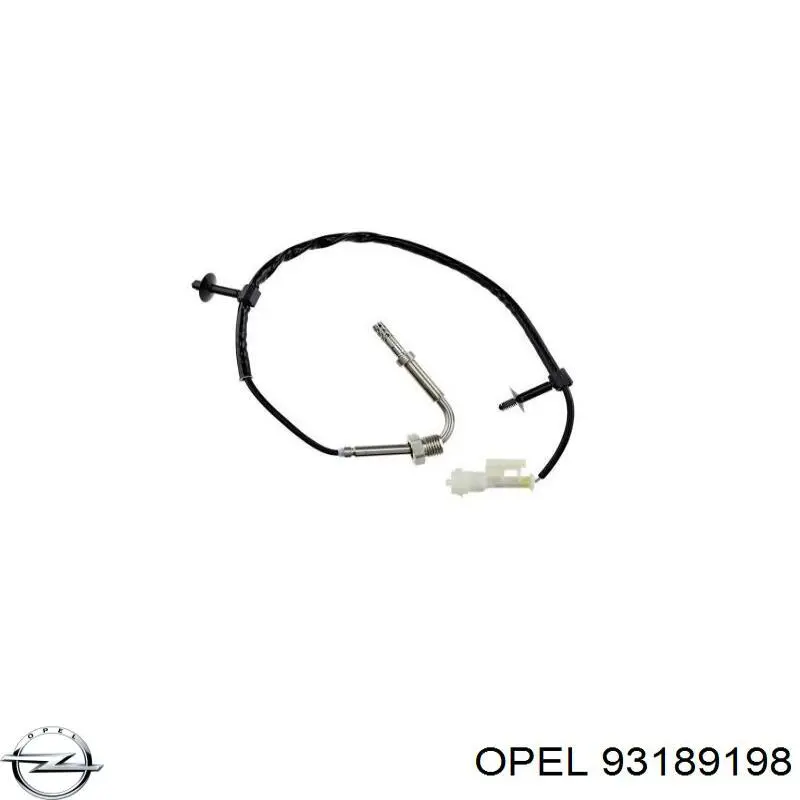Купити 93189198 Opel Датчик температури відпрацьованих газів (ВГ), до каталізатора