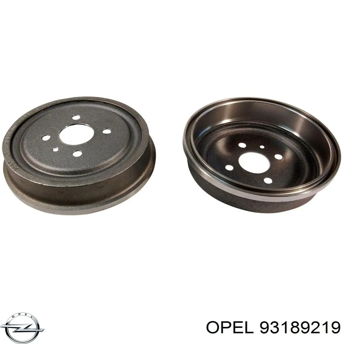 Купити 93189219 Opel Барабан гальмівний задній