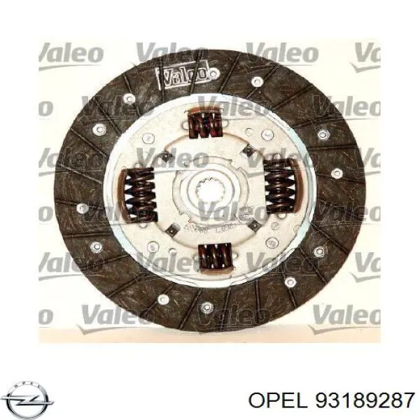828017 VALEO Зчеплення в зборі