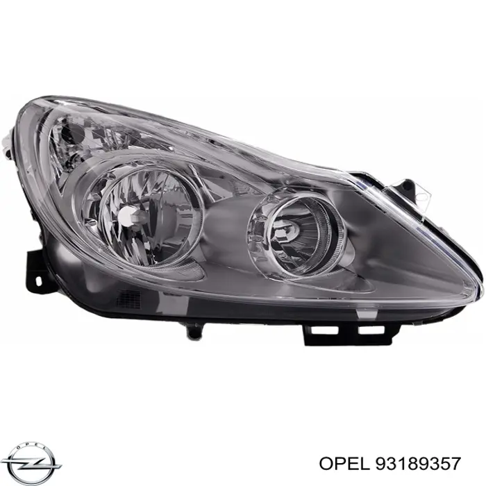 Фари Opel 93189357 ціна, від 104.38 USD