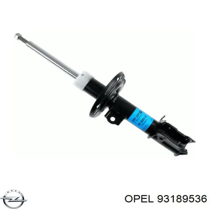 Амортизатор передній, правий Opel 93189536 ціна, від 53.42 USD