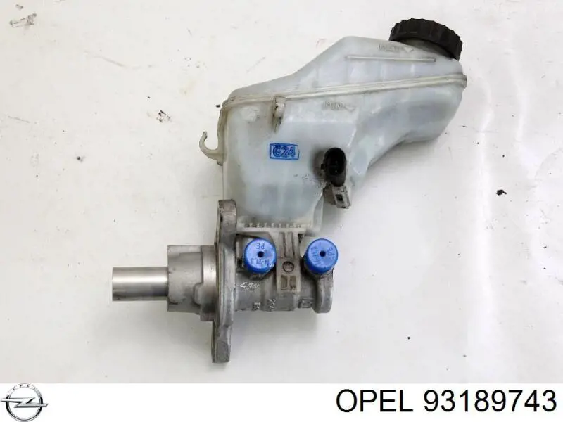 93189743 Opel Циліндр гальмівний, головний