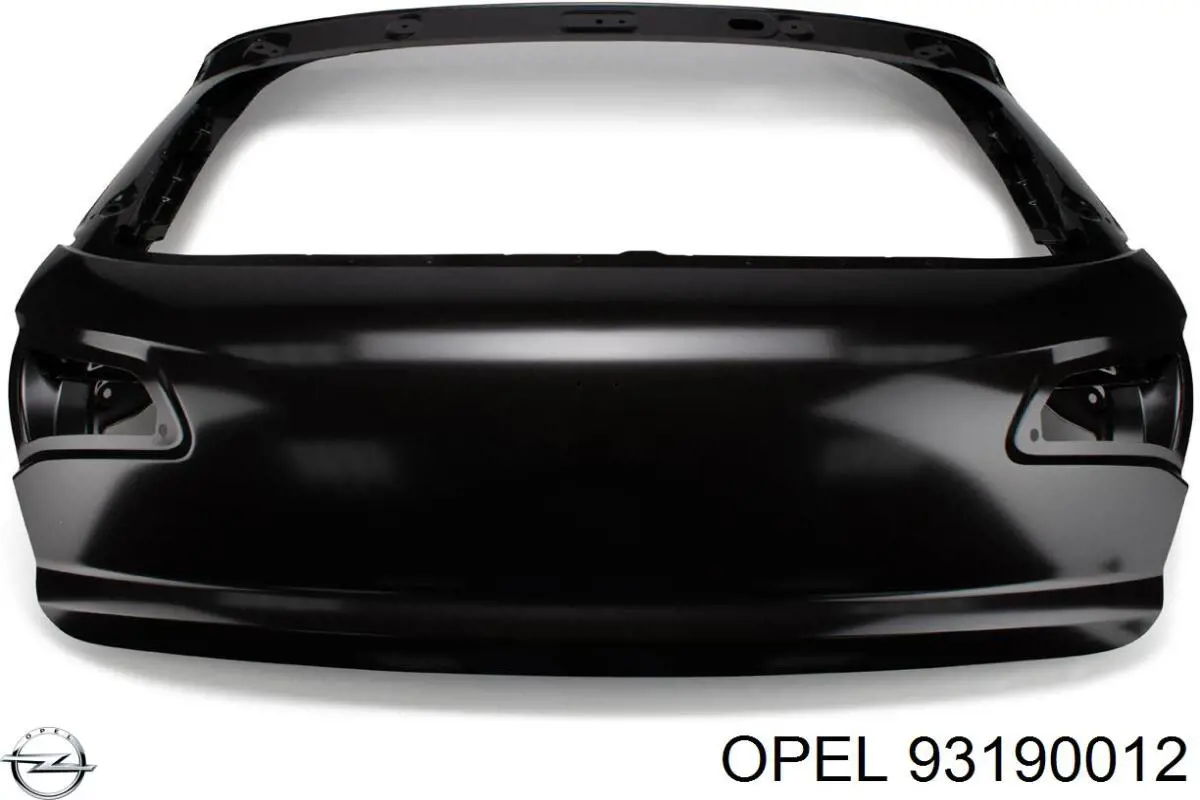 Двері задні, багажні (3-і)/(5-і) (ляда) 93190012 Opel